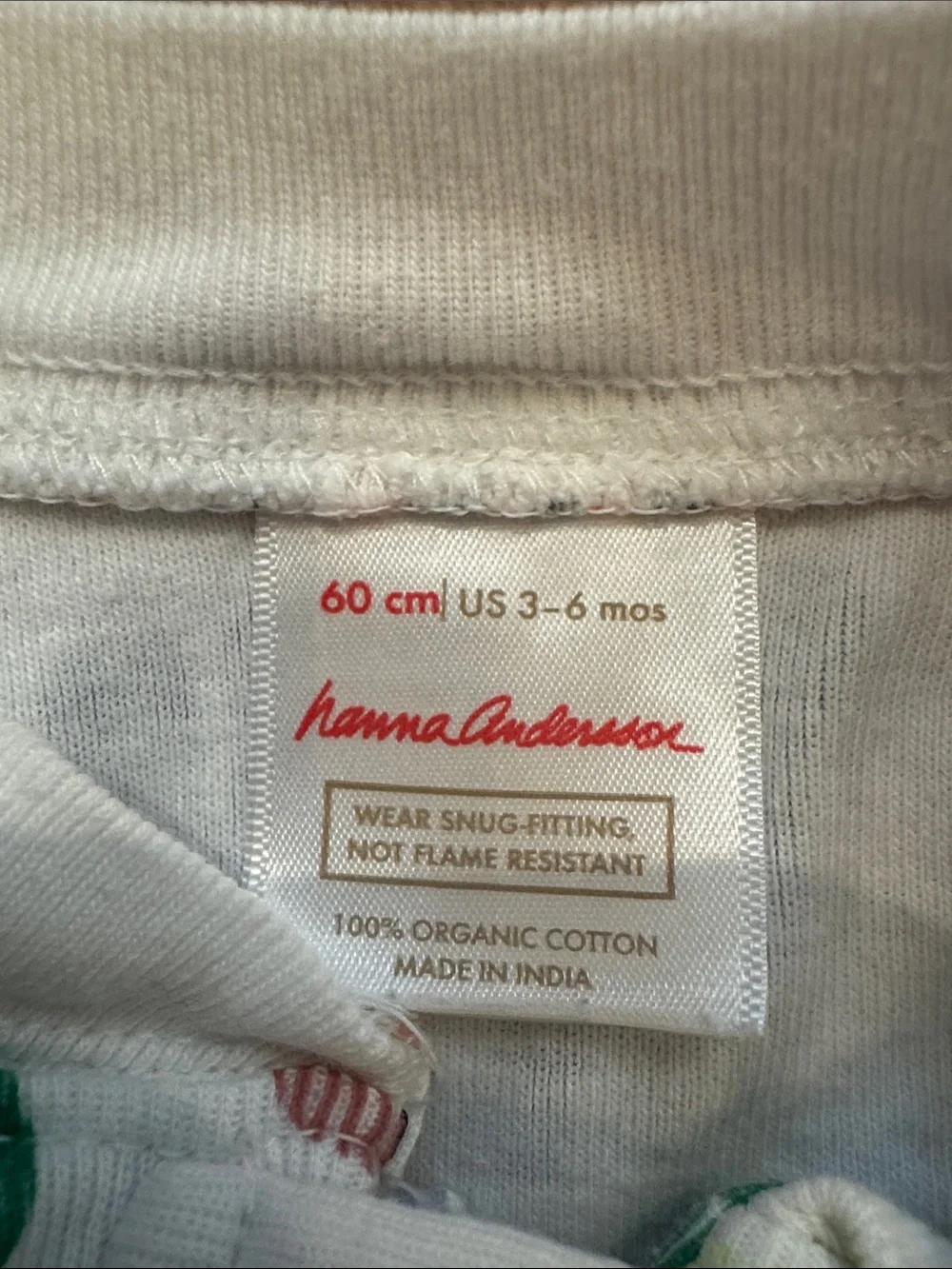 Hanna Andersson zipper pajama